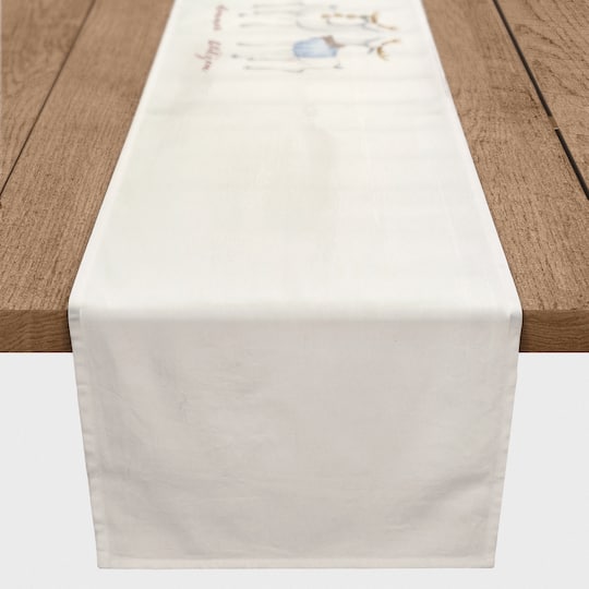Reindeer Lineup 16" x 72" Cotton Twill Runner
